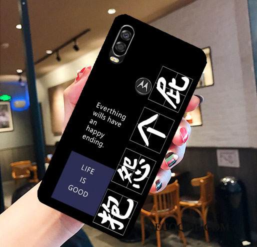 Kuori Motorola One Vision Pehmeä Neste Murtumaton Vihreä, Kotelo Motorola One Vision Suojaus