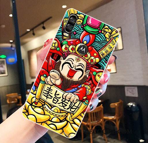 Kuori Motorola One Vision Suojaus Punainen Puhelimen Kuoret, Kotelo Motorola One Vision Laukut