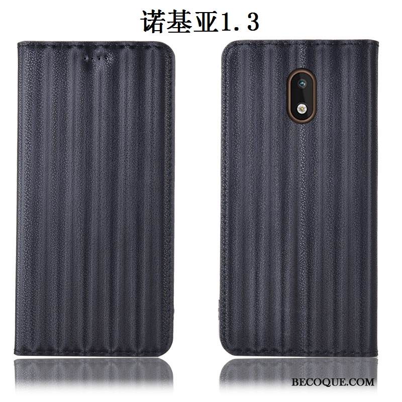 Kuori Nokia 1.3 Laukut Murtumaton Kaltevuus, Kotelo Nokia 1.3 Suojaus Puhelimen Kuoret Sininen