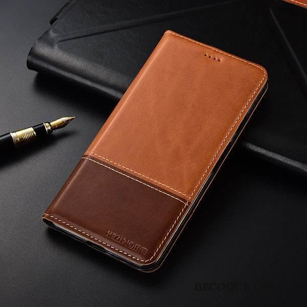 Kuori Nokia 2.1 Nahka Värisävyt Lehmä, Kotelo Nokia 2.1 Punainen