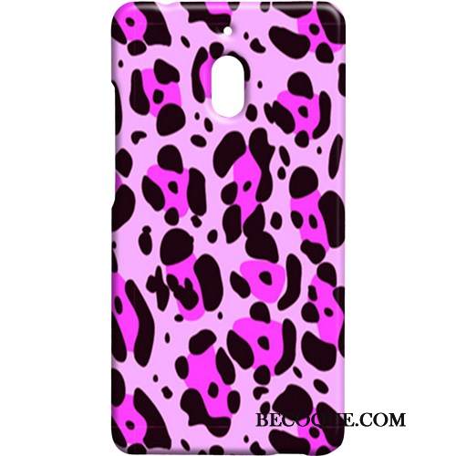 Kuori Nokia 2.1 Pesty Suede Leopardi, Kotelo Nokia 2.1 Violetti Kova