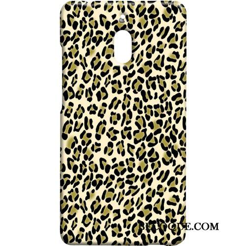 Kuori Nokia 2.1 Pesty Suede Leopardi, Kotelo Nokia 2.1 Violetti Kova