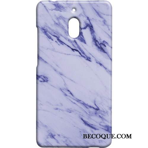 Kuori Nokia 2.1 Pesty Suede Puhelimen Kuoret, Kotelo Nokia 2.1 Kukkakuvio Tummansininen