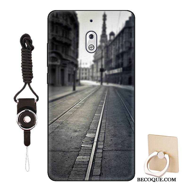 Kuori Nokia 2.1 Suojaus Tummansininen Malli, Kotelo Nokia 2.1 Pehmeä Neste Tide-brändi Puhelimen Kuoret