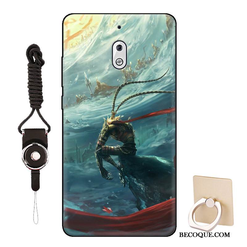 Kuori Nokia 2.1 Suojaus Tummansininen Malli, Kotelo Nokia 2.1 Pehmeä Neste Tide-brändi Puhelimen Kuoret