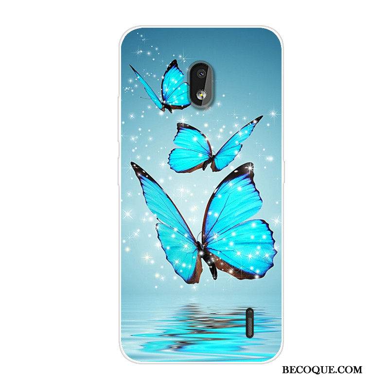 Kuori Nokia 2.2 Silikoni Trendi Murtumaton, Kotelo Nokia 2.2 Sarjakuva Puhelimen Kuoret Punainen