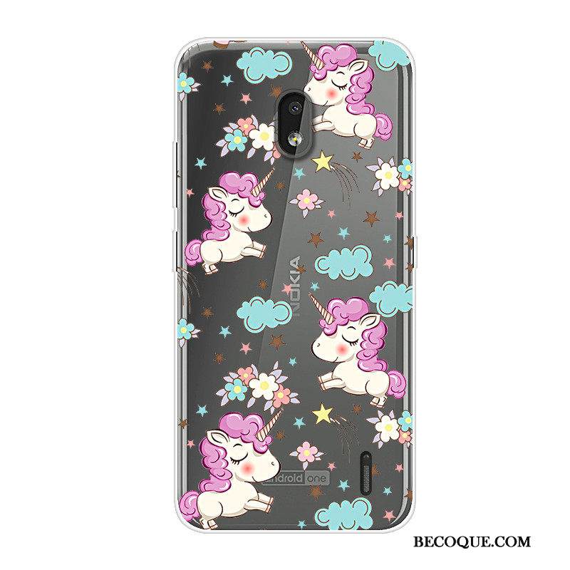 Kuori Nokia 2.2 Silikoni Trendi Murtumaton, Kotelo Nokia 2.2 Sarjakuva Puhelimen Kuoret Punainen