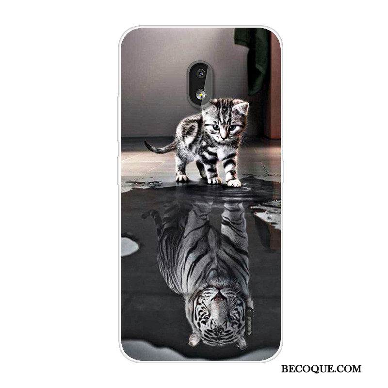 Kuori Nokia 2.2 Silikoni Trendi Murtumaton, Kotelo Nokia 2.2 Sarjakuva Puhelimen Kuoret Punainen