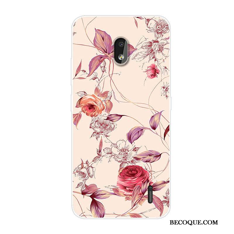 Kuori Nokia 2.2 Silikoni Trendi Murtumaton, Kotelo Nokia 2.2 Sarjakuva Puhelimen Kuoret Punainen