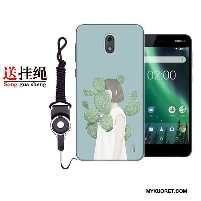 Kuori Nokia 2 Pehmeä Neste Pieni Valkoinen, Kotelo Nokia 2 Laukut Murtumaton Kustannukset