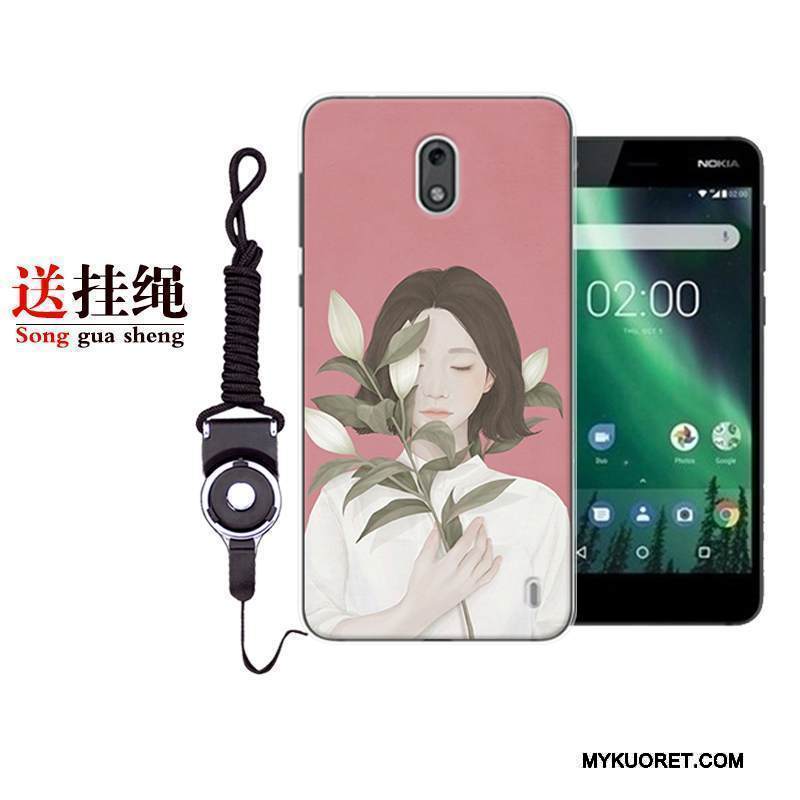 Kuori Nokia 2 Pehmeä Neste Pieni Valkoinen, Kotelo Nokia 2 Laukut Murtumaton Kustannukset