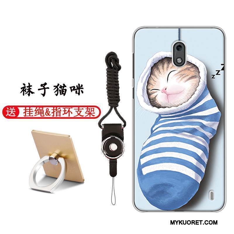 Kuori Nokia 2 Sarjakuva Puhelimen Kuoret Suuntaus, Kotelo Nokia 2 Pehmeä Neste Murtumaton Persoonallisuus