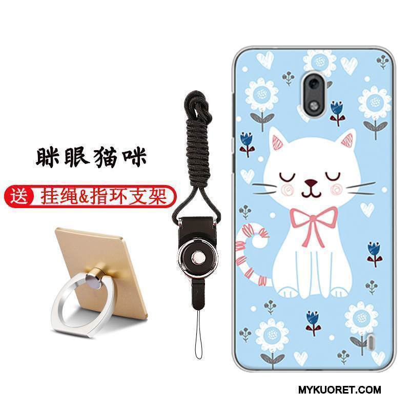 Kuori Nokia 2 Sarjakuva Puhelimen Kuoret Suuntaus, Kotelo Nokia 2 Pehmeä Neste Murtumaton Persoonallisuus