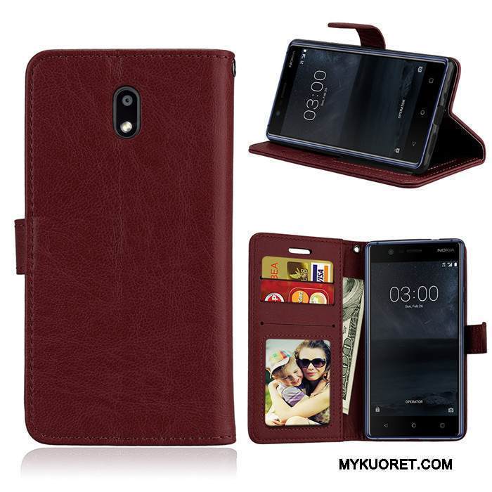 Kuori Nokia 2 Silikoni Puhelimen Kuoret, Kotelo Nokia 2 Nahka