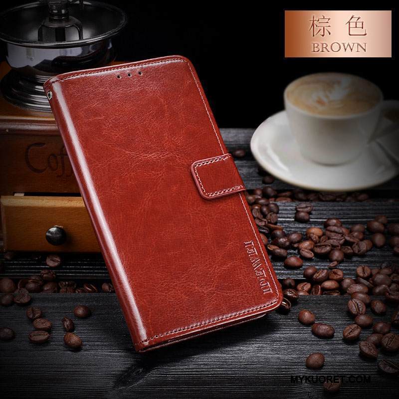 Kuori Nokia 2 Tuki Kortti Punainen, Kotelo Nokia 2 Nahka Puhelimen Kuoret