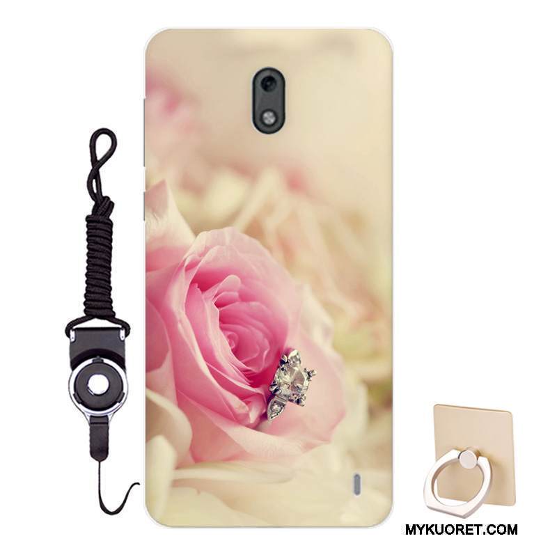 Kuori Nokia 2 Tuki Malli Puhelimen Kuoret, Kotelo Nokia 2 Pehmeä Neste Ripustettavat Koristeet Persoonallisuus