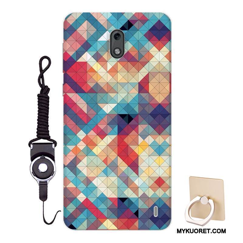 Kuori Nokia 2 Tuki Malli Puhelimen Kuoret, Kotelo Nokia 2 Pehmeä Neste Ripustettavat Koristeet Persoonallisuus