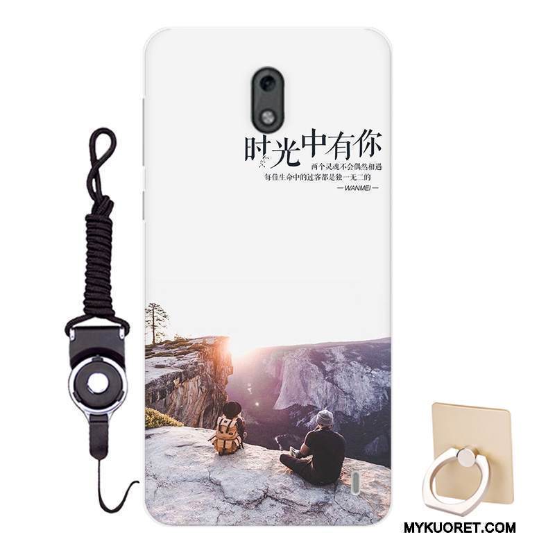 Kuori Nokia 2 Tuki Malli Puhelimen Kuoret, Kotelo Nokia 2 Pehmeä Neste Ripustettavat Koristeet Persoonallisuus