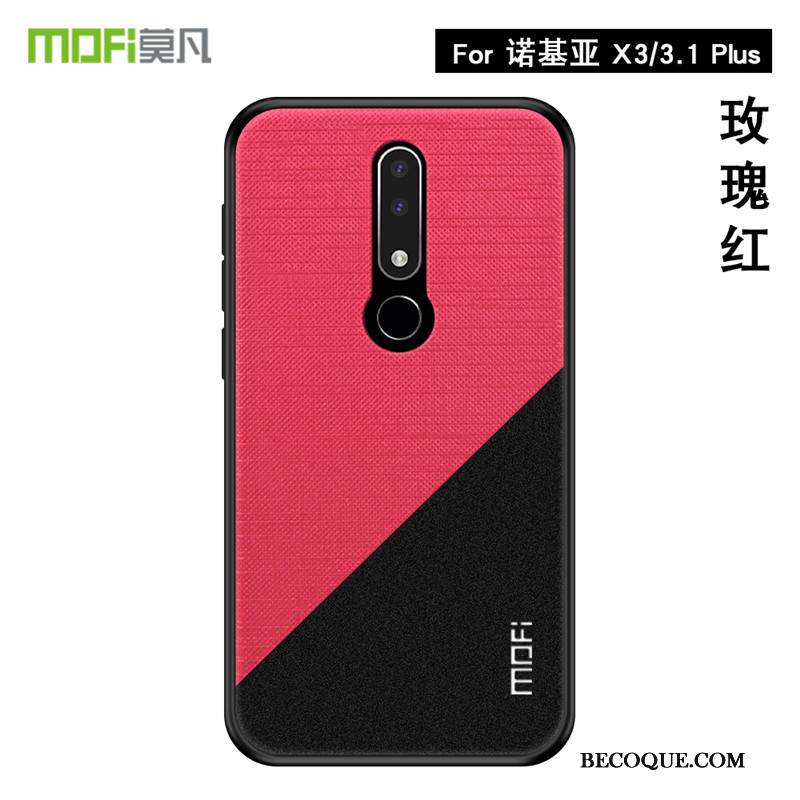 Kuori Nokia 3.1 Plus Laukut Kalvo Kulta, Kotelo Nokia 3.1 Plus Suojaus Kukkakuvio Murtumaton