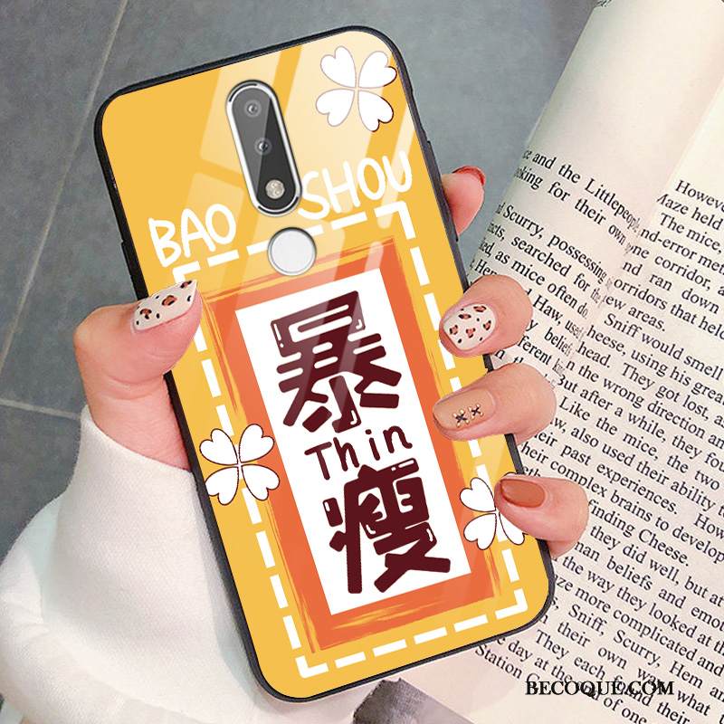 Kuori Nokia 3.1 Plus Laukut Puhelimen Kuoret Trendi, Kotelo Nokia 3.1 Plus Suojaus Net Red Murtumaton