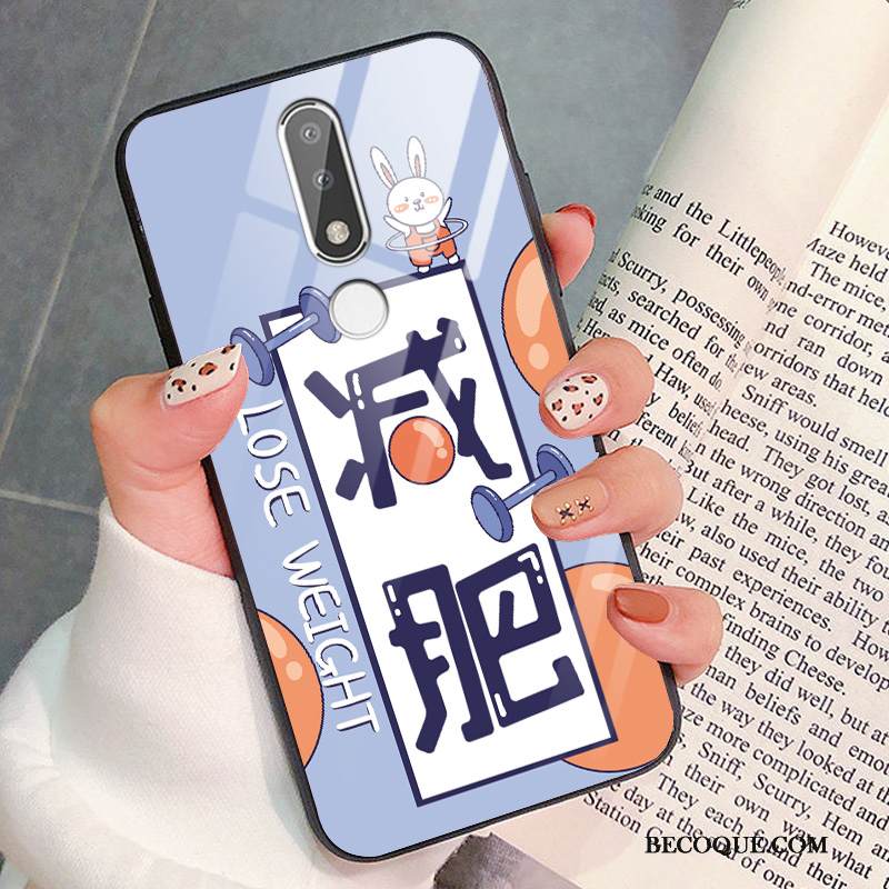 Kuori Nokia 3.1 Plus Laukut Puhelimen Kuoret Trendi, Kotelo Nokia 3.1 Plus Suojaus Net Red Murtumaton