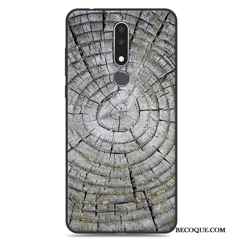 Kuori Nokia 3.1 Plus Pehmeä Neste Persoonallisuus Murtumaton, Kotelo Nokia 3.1 Plus Suojaus Ripustettavat Koristeet Puhelimen Kuoret