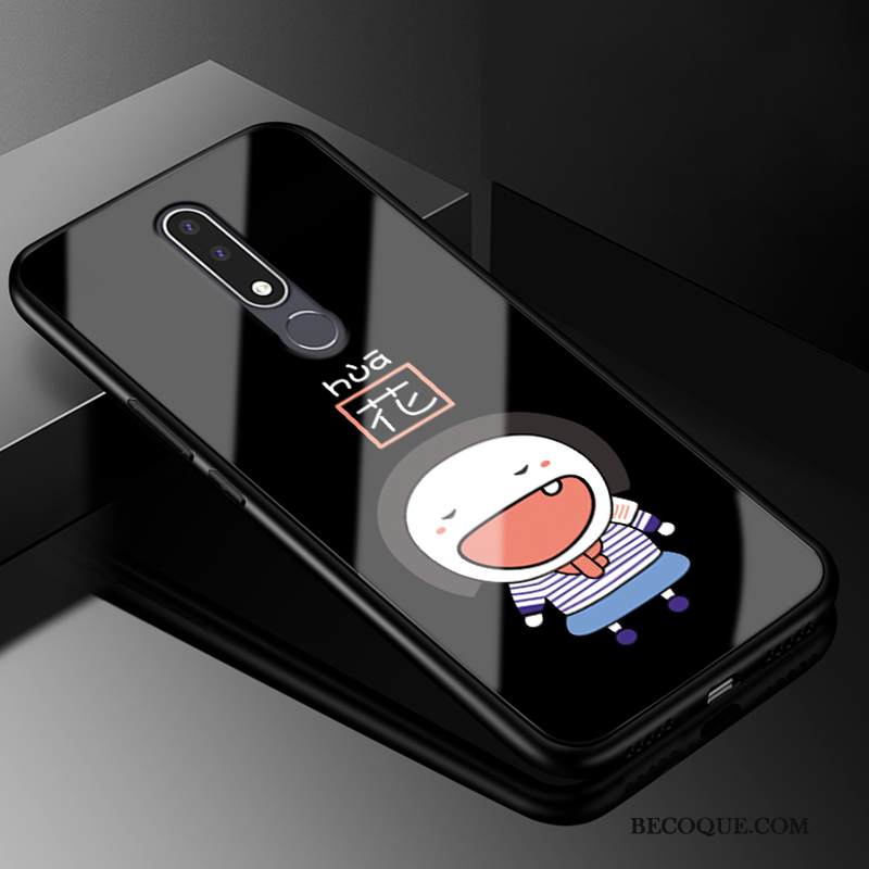 Kuori Nokia 3.1 Plus Pehmeä Neste Persoonallisuus Trendi, Kotelo Nokia 3.1 Plus Suojaus Puhelimen Kuoret Jauhe