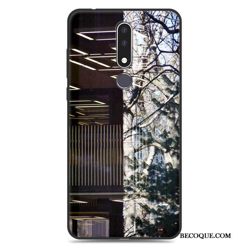 Kuori Nokia 3.1 Plus Sarjakuva Puhelimen Kuoret Persoonallisuus, Kotelo Nokia 3.1 Plus Laukut Murtumaton Valkoinen