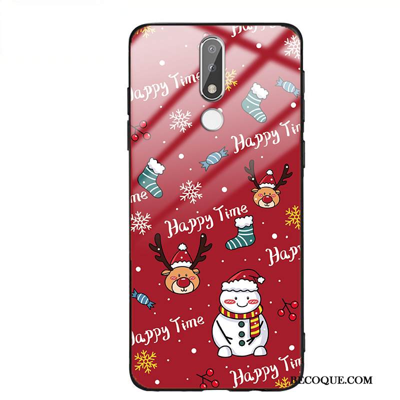 Kuori Nokia 3.1 Plus Suojaus Murtumaton Puhelimen Kuoret, Kotelo Nokia 3.1 Plus Silikoni Joulu Ihana