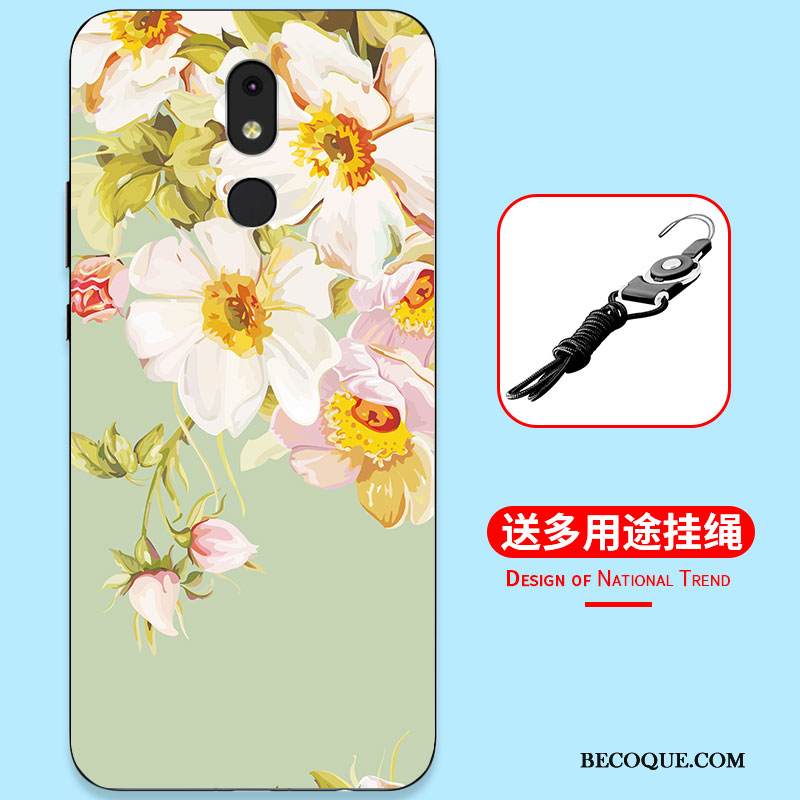 Kuori Nokia 3.2 Laukut Murtumaton Puhelimen Kuoret, Kotelo Nokia 3.2 Suojaus Yksinkertainen Sininen