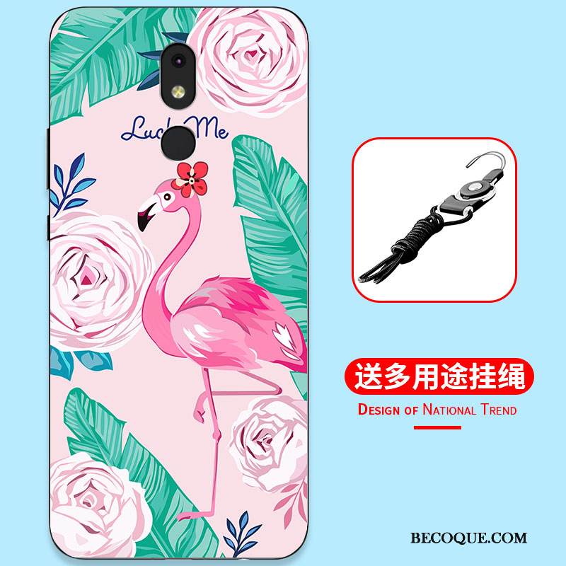 Kuori Nokia 3.2 Laukut Murtumaton Puhelimen Kuoret, Kotelo Nokia 3.2 Suojaus Yksinkertainen Sininen