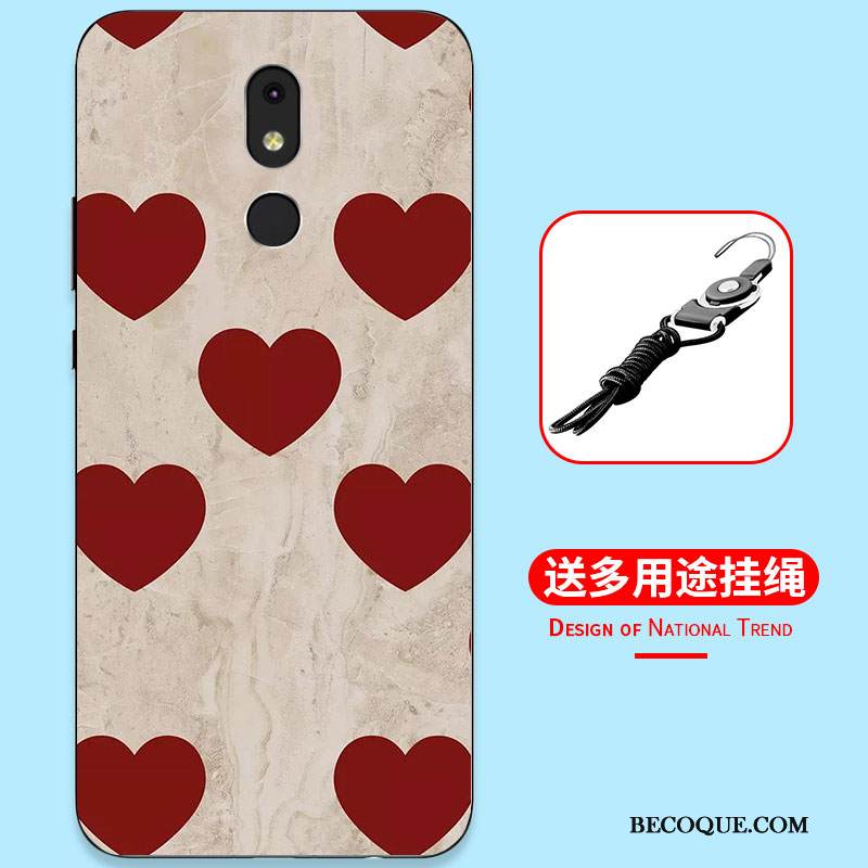 Kuori Nokia 3.2 Laukut Murtumaton Puhelimen Kuoret, Kotelo Nokia 3.2 Suojaus Yksinkertainen Sininen