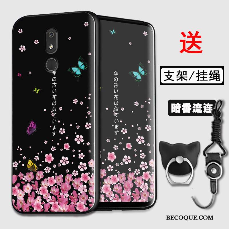 Kuori Nokia 3.2 Pehmeä Neste Vihreä Murtumaton, Kotelo Nokia 3.2 Suojaus Puhelimen Kuoret