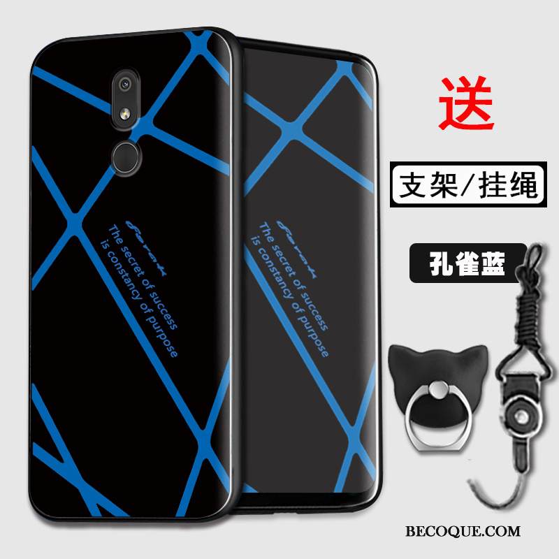 Kuori Nokia 3.2 Pehmeä Neste Vihreä Murtumaton, Kotelo Nokia 3.2 Suojaus Puhelimen Kuoret