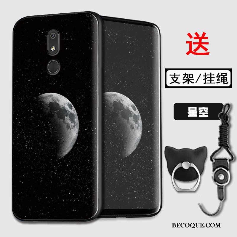 Kuori Nokia 3.2 Pehmeä Neste Vihreä Murtumaton, Kotelo Nokia 3.2 Suojaus Puhelimen Kuoret