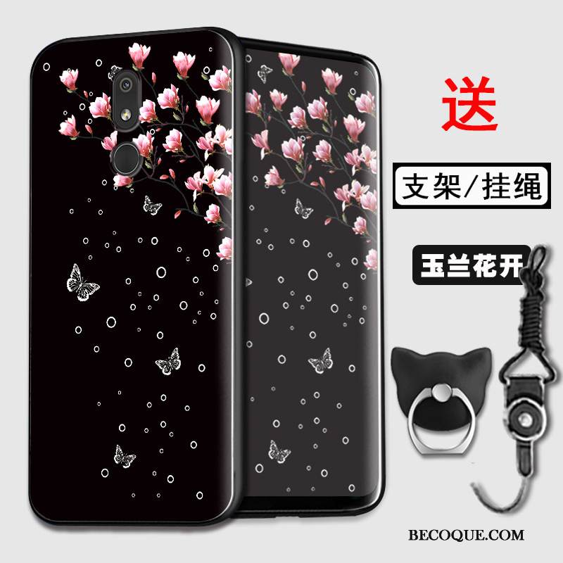 Kuori Nokia 3.2 Pehmeä Neste Vihreä Murtumaton, Kotelo Nokia 3.2 Suojaus Puhelimen Kuoret