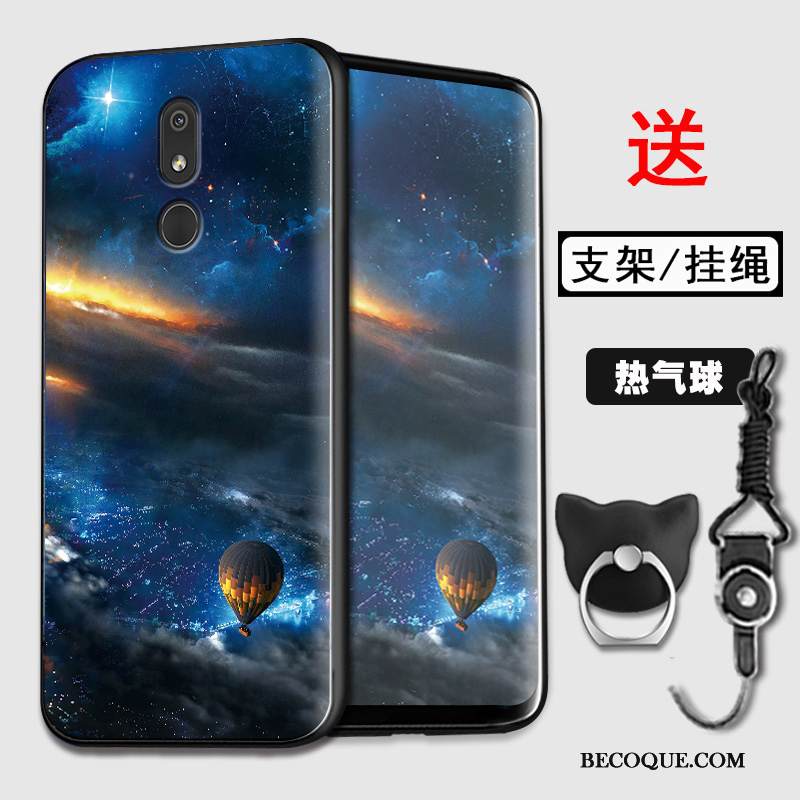 Kuori Nokia 3.2 Pehmeä Neste Vihreä Murtumaton, Kotelo Nokia 3.2 Suojaus Puhelimen Kuoret