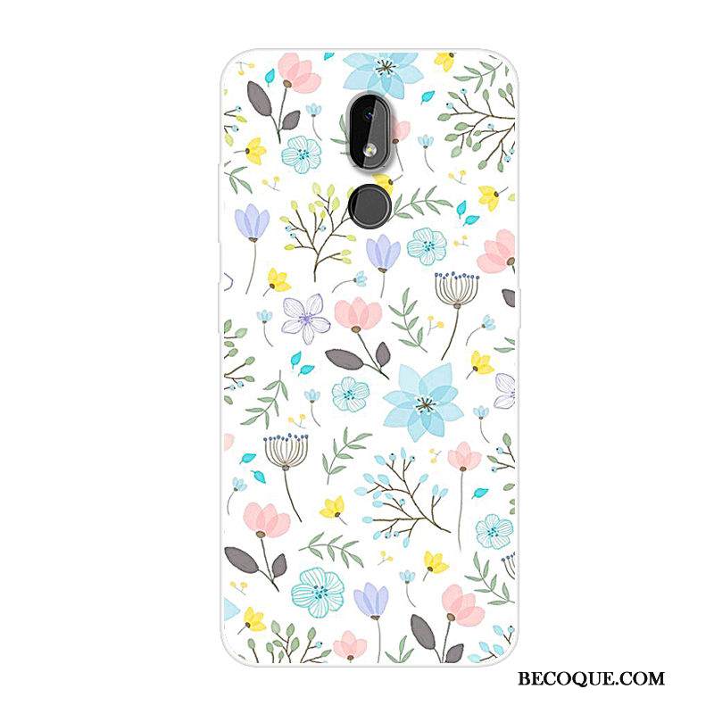 Kuori Nokia 3.2 Sarjakuva Puhelimen Kuoret Sininen, Kotelo Nokia 3.2 Luova Trendi Murtumaton