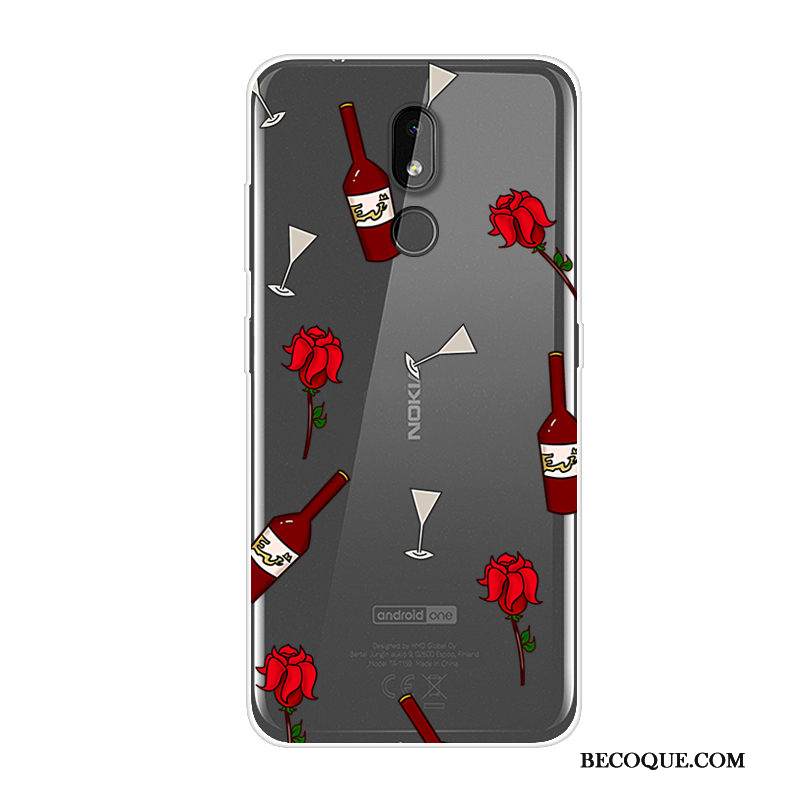 Kuori Nokia 3.2 Sarjakuva Puhelimen Kuoret Sininen, Kotelo Nokia 3.2 Luova Trendi Murtumaton