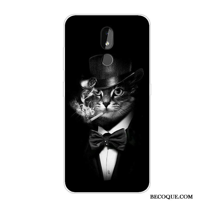 Kuori Nokia 3.2 Sarjakuva Puhelimen Kuoret Sininen, Kotelo Nokia 3.2 Luova Trendi Murtumaton