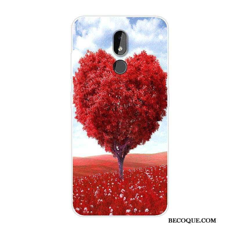 Kuori Nokia 3.2 Sarjakuva Puhelimen Kuoret Sininen, Kotelo Nokia 3.2 Luova Trendi Murtumaton