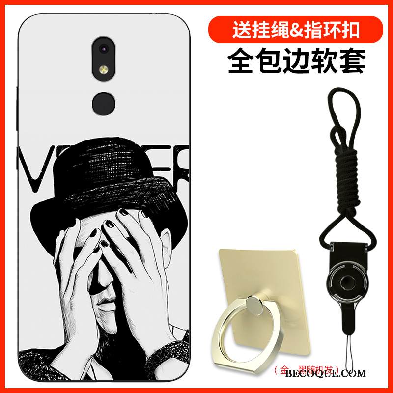 Kuori Nokia 3.2 Silikoni Vihreä Ihana, Kotelo Nokia 3.2 Laukut Murtumaton Persoonallisuus