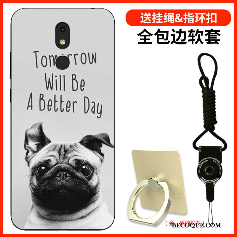 Kuori Nokia 3.2 Silikoni Vihreä Ihana, Kotelo Nokia 3.2 Laukut Murtumaton Persoonallisuus