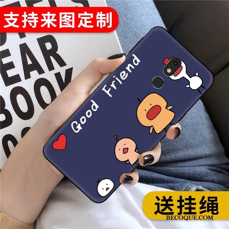 Kuori Nokia 3.2 Silikoni Yksinkertainen Persoonallisuus, Kotelo Nokia 3.2 Suojaus Murtumaton Keltainen