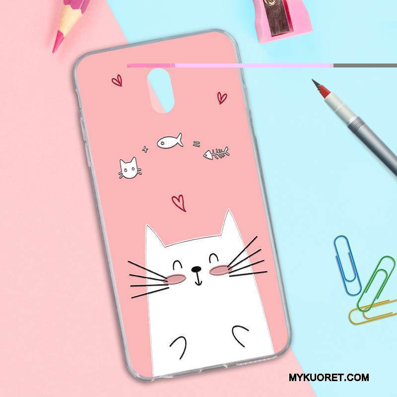 Kuori Nokia 3 Kohokuviointi Puhelimen Kuoret Punainen, Kotelo Nokia 3 Laukut Murtumaton