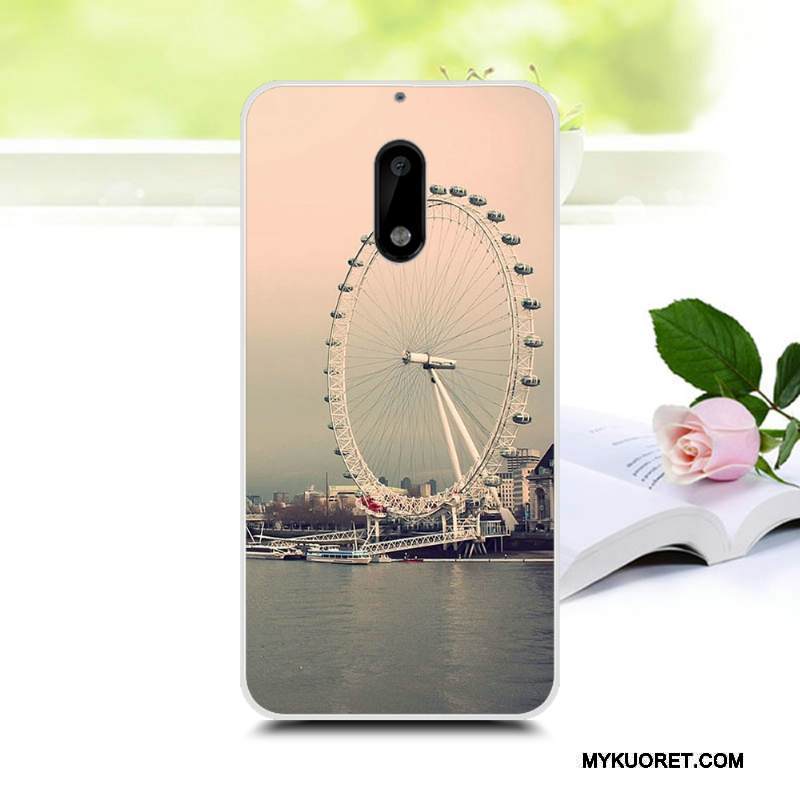 Kuori Nokia 3 Laukut Keltainen Puhelimen Kuoret, Kotelo Nokia 3 Pehmeä Neste Murtumaton