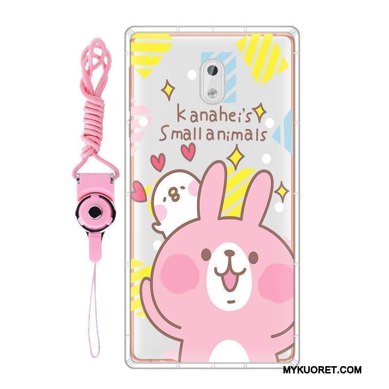 Kuori Nokia 3 Pehmeä Neste Ripustettavat Koristeet Puhelimen Kuoret, Kotelo Nokia 3 Suojaus Harmaa Muokata