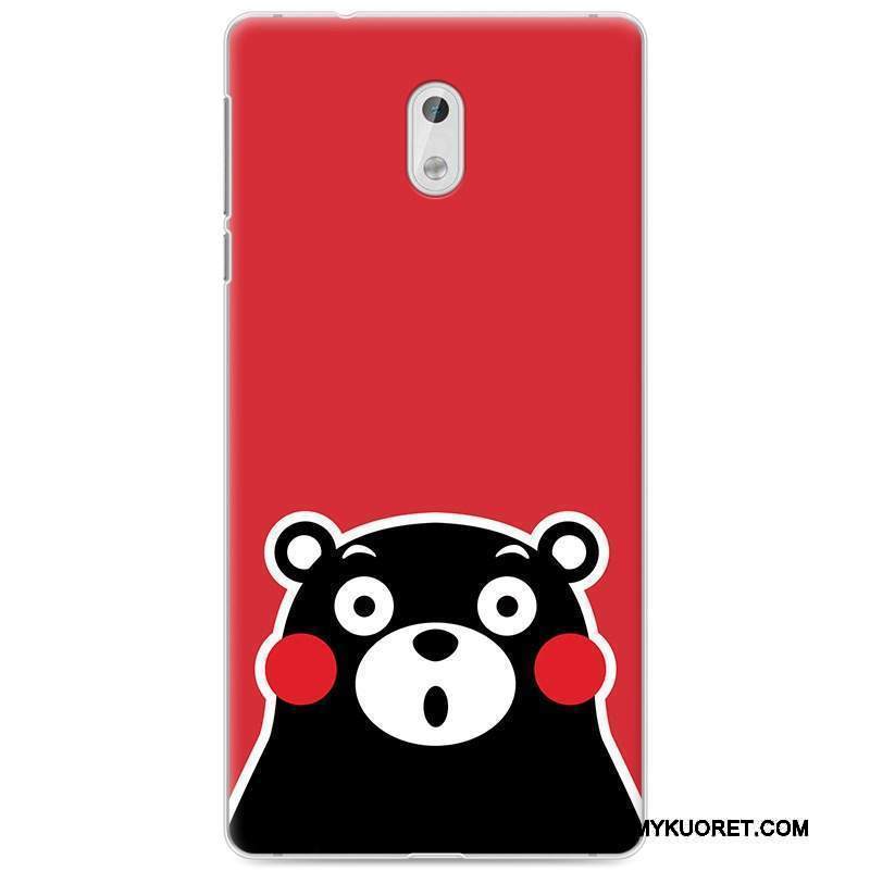 Kuori Nokia 3 Pehmeä Neste Taide Vaalean, Kotelo Nokia 3 Maalaus Keltainen Puhelimen Kuoret