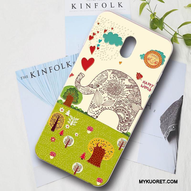 Kuori Nokia 3 Sarjakuva Puhelimen Kuoret Murtumaton, Kotelo Nokia 3 Laukut Trendi Vaaleansininen