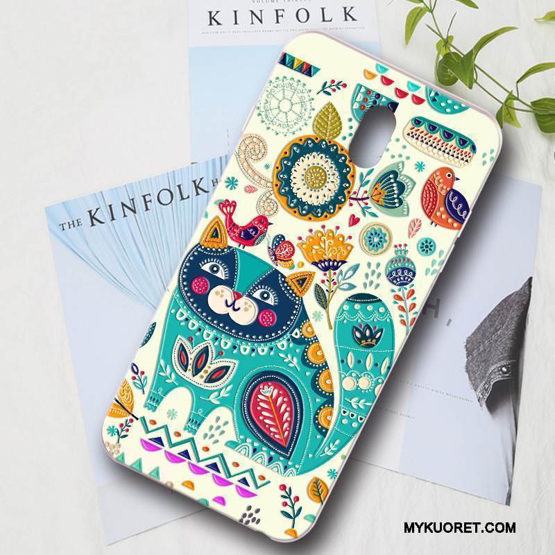 Kuori Nokia 3 Sarjakuva Puhelimen Kuoret Murtumaton, Kotelo Nokia 3 Laukut Trendi Vaaleansininen